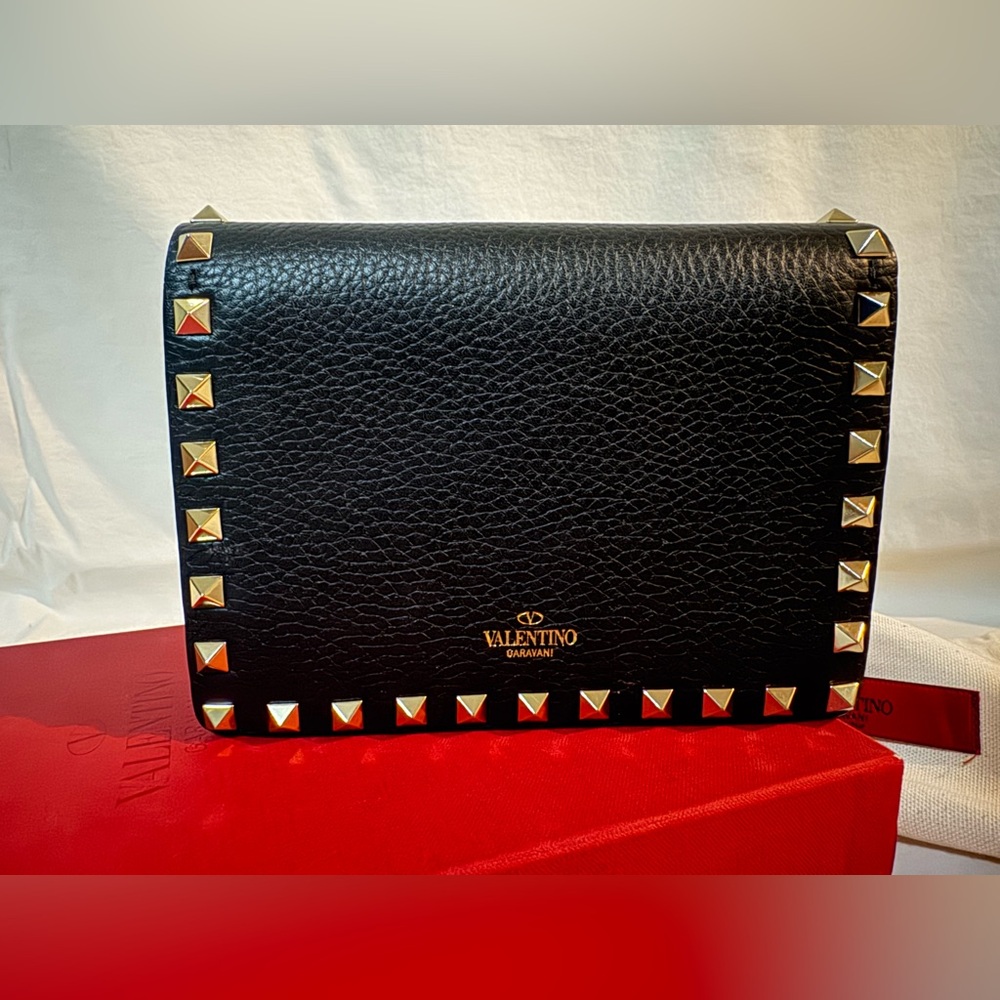 Valentino Red Box with Cream Pouch